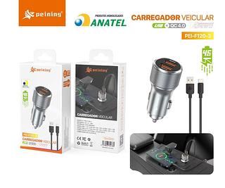 PENING - CARREGADOR VEICULAR UBS / TC - F120-3