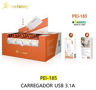 PEINING - FONTE CARREGADOR USB 3.1 - PEI-185