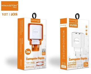 HMASTON - CARREGADOR 3.1 iOS - Y27-2 iOS | Y45-2