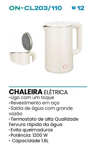 CHALEIRA ELETRICA