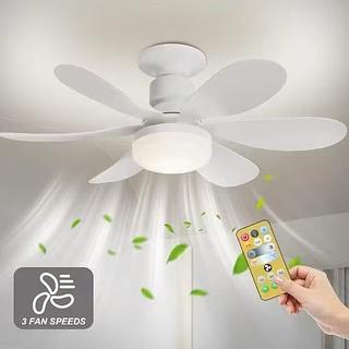 VENTILADOR TETO COM 6 PAS E ENCAIXE DE LAMPADA PIODDICE 60W CP-01