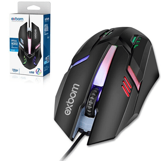 EXBOM - MOUSE USB LED - MS-62