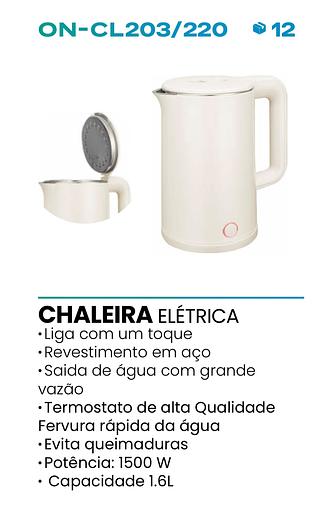 CHALEIRA ELETRICA