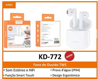 KAIDI - FONE BLUETOOTH - KD-772