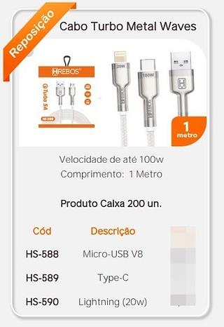 CABO HREBOS TURBO 5A V8