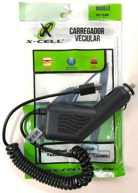 XCELL - CARREGADOR VEICULAR