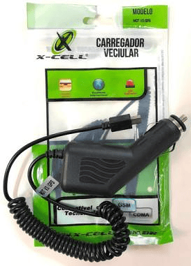 XCELL - CARREGADOR VEICULAR