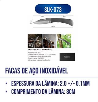 LUATEK - FACA DE AÇO INOXIDAVEL