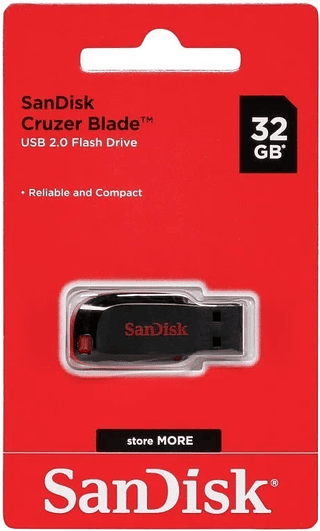 SANDISK - PENDRIVE 32GB