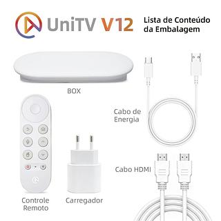 UNITV V12 8K - APARELHO CONVERSOR