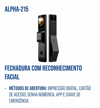 FECHADURA COM RECONHECIMENTO FACIL