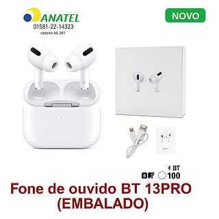 FONE BLUETOOTH i13 PRO 6º GERAÇÃO