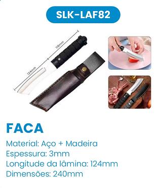 LUATEK - FACA AÇO + MADEIRA