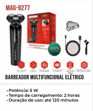 BARBEADOR MULTIFUNCIONAL ELETRICO