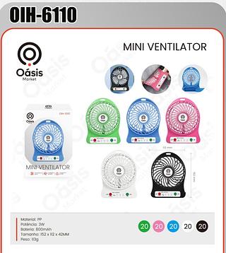 AOSIS - MINI VENTILADOR DE MESA 3W