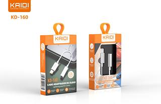 KAIDI - ADAPTADOR FONE iOS P/ P2 - KD-160
