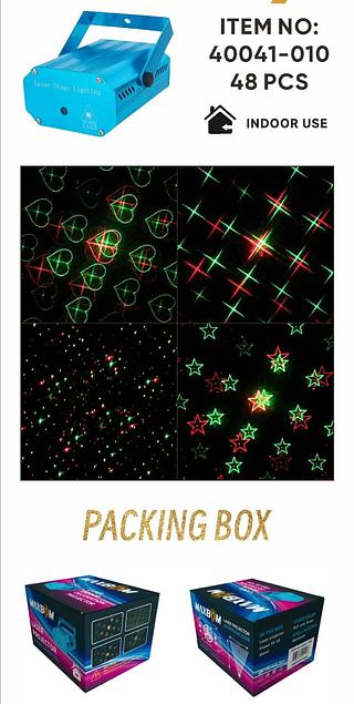 PROJETOR LASER CANHAO 6IN1 - 40041-010