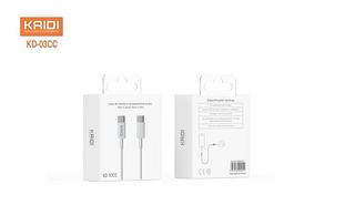 KAIDI - CABO USB C TC TC 2M