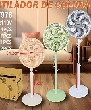 VENTILADOR 220V 4 PEÇAS