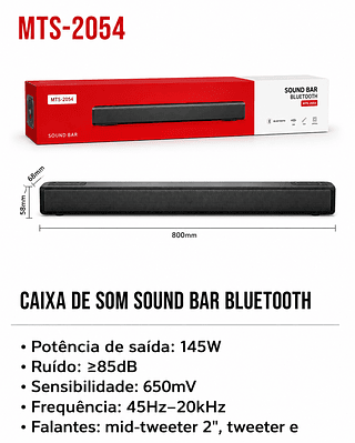 SOM SOUND BAR 145W