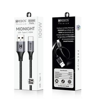 CABO HREBOS TURBO MIDNIGHT 2M TC