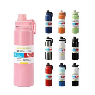 800ML - GARRAFA TERMICA AÇO INOX