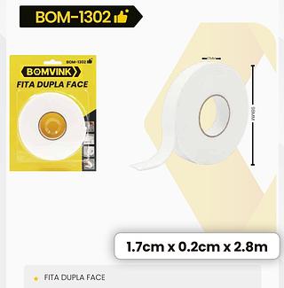 BOMVINK - FITA DUPLA FACE- BOM-1302