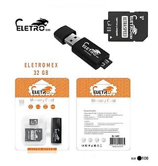 ELETROMEX - C.MEMORIA COM ADAPTADOR USB 32GB