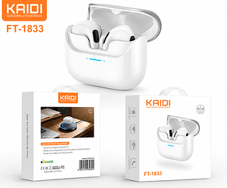 KAIDI - FONE DE OUVIDO BLUETOOTH TWS 5.3