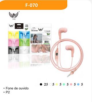 ALTOMEX - FONE DE OUVIDO DE SAQUINHO P2 *SEM GARANTIA*