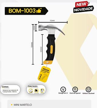 BOMVINK - MINI MARTELO BOM-1003