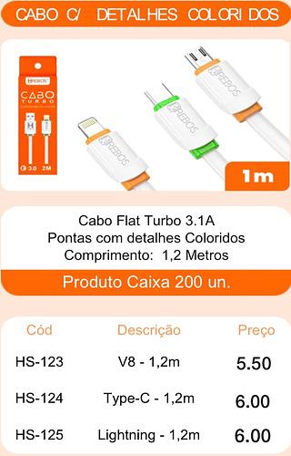 HREBOS - CABO V8 - HS-123