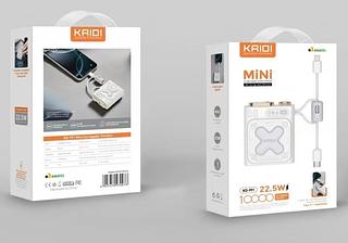 KAIDI - POWER BANK PORTATIL 10.000mAH - KD-991