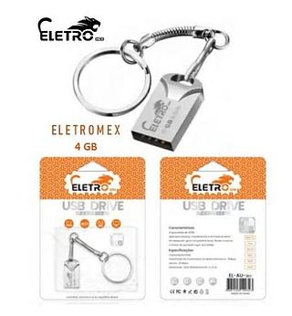 ELETROMEX - PENDRIVE FIT 4GB