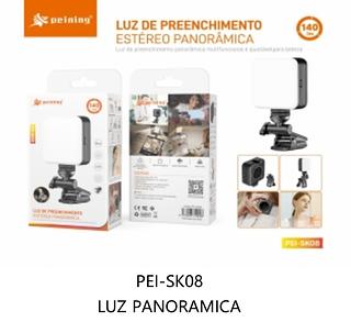 PEINING - ILUMINADOR DE LUZ DE PREENCHIMENTO 6W - PEI-SK08