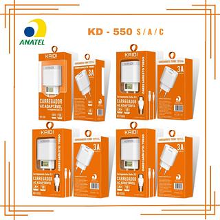 KAIDI - CARREGADOR TURBO 3A 18W TC