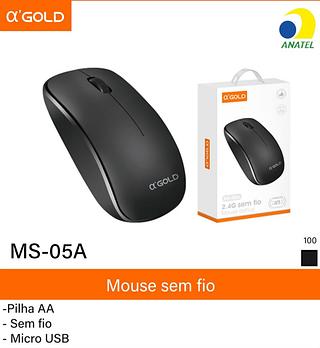 AGOLD - MOUSE SEM FIO