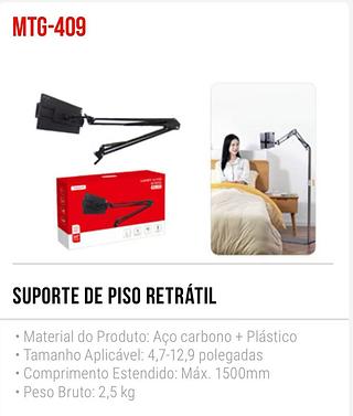 TOMATE - SUPORTE DE PISO RETRATIL - MTG-409