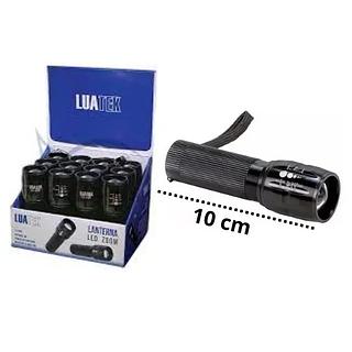 LUATEK - LANTERNA PRETA LED 3W